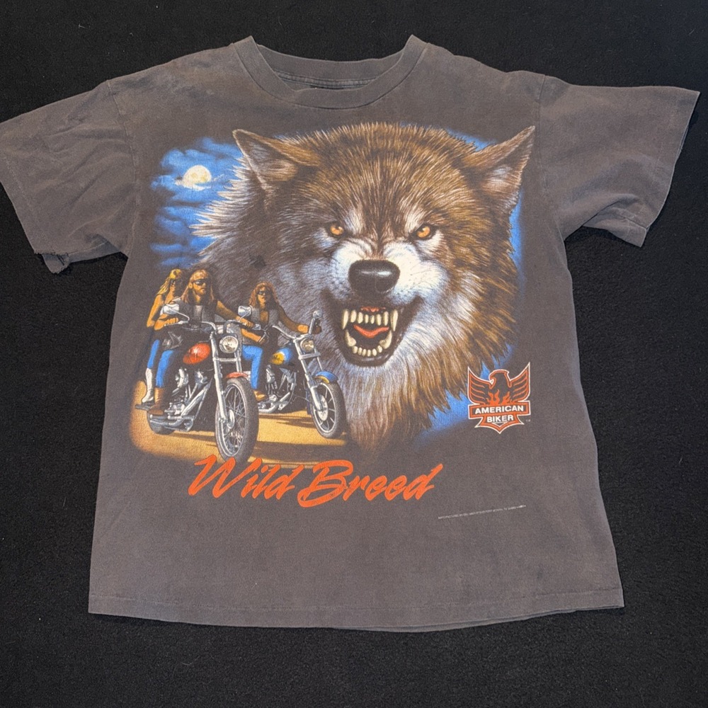 3D Emblem Wild Bred‎ From Joy Enterprises, Niceville Florida Mens Size Large